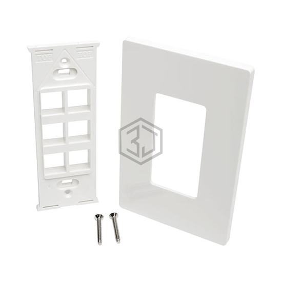 N080-106 - Tripp Lite - Keystone - Faceplates, Frames