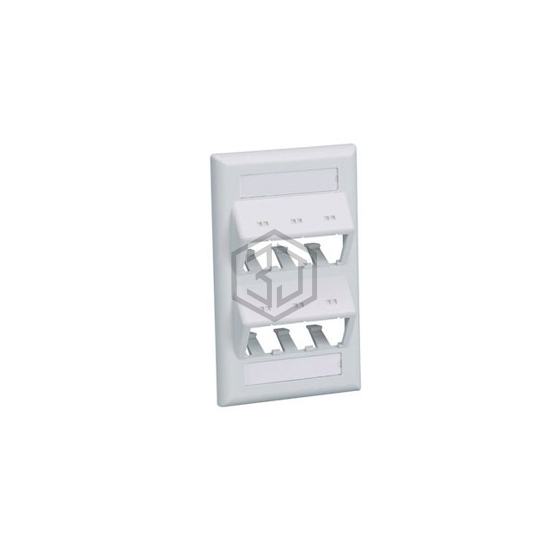 CFPSL6IWY - Panduit Corp - Keystone - Faceplates, Frames
