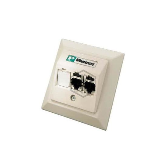 CS2P6TGAWY - Panduit Corp - Keystone - Faceplates, Frames