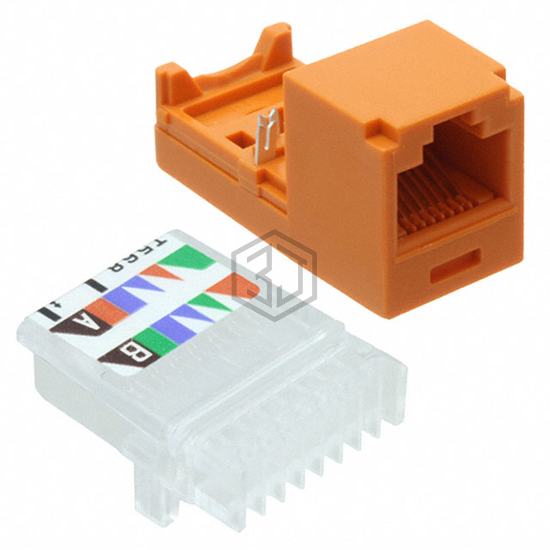 CJ588ORY - Panduit Corp - Keystone - Inserts