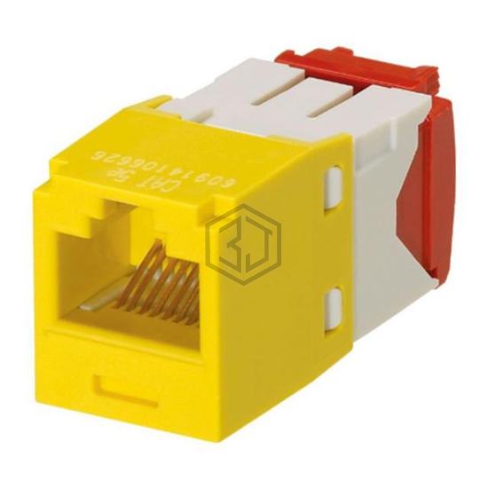 CJ5E88TGYL-24 - Panduit Corp - Keystone - Inserts