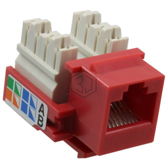 406372-7 - TE Connectivity AMP Connectors - Keystone - Inserts
