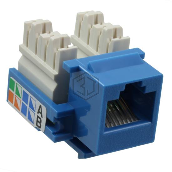 406372-6 - TE Connectivity AMP Connectors - Keystone - Inserts