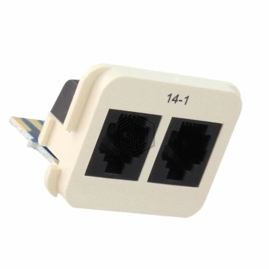 555614-1 - TE Connectivity AMP Connectors - Keystone - Inserts