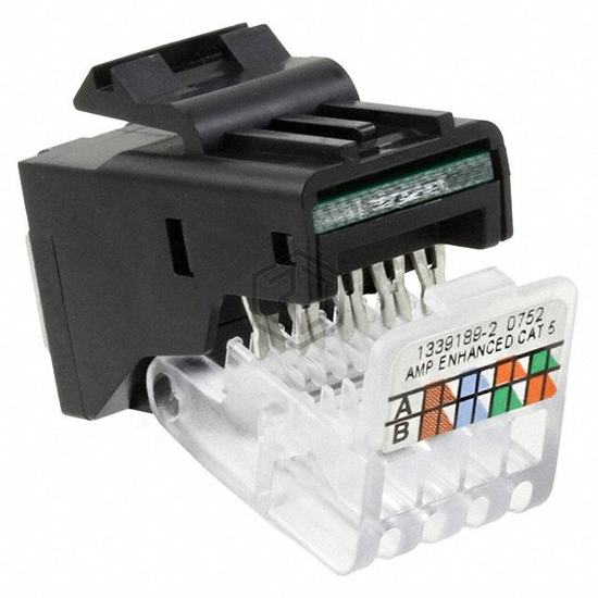 1339189-2 - TE Connectivity AMP Connectors - Keystone - Inserts
