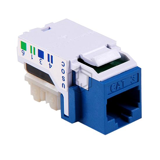 RJ45FC3-BLU - HellermannTyton - Keystone - Inserts