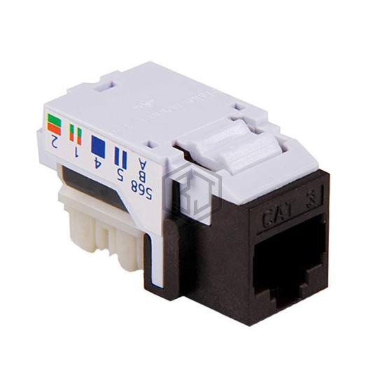 RJ45FC3-BRN - HellermannTyton - Keystone - Inserts