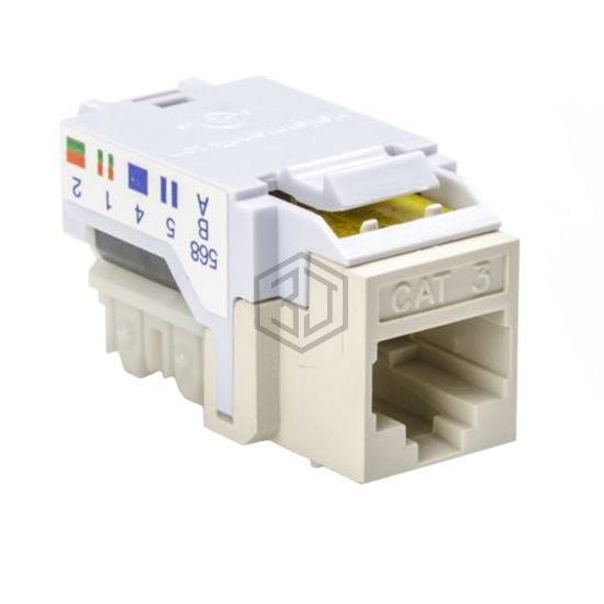 RJ45FC3-FW - HellermannTyton - Keystone - Inserts