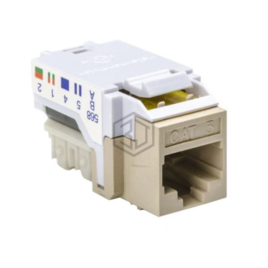 RJ45FC3-I - HellermannTyton - Keystone - Inserts