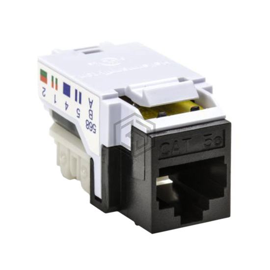 RJ45FC5E-BLK - HellermannTyton - Keystone - Inserts