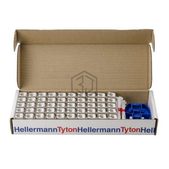 RJ45FC5EB-W - HellermannTyton - Keystone - Inserts