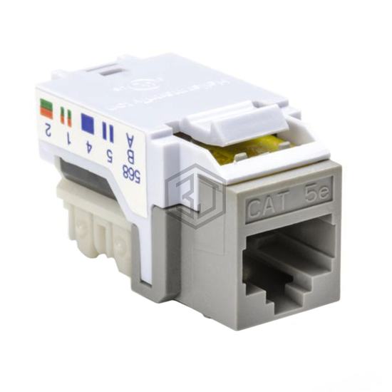RJ45FC5E-GRY - HellermannTyton - Keystone - Inserts