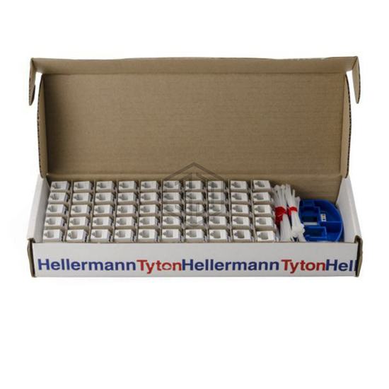RJ45FC6B-W - HellermannTyton - Keystone - Inserts