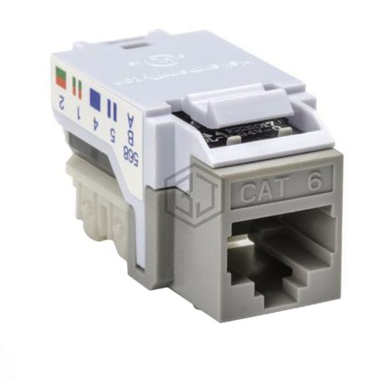 RJ45FC6-GRY - HellermannTyton - Keystone - Inserts