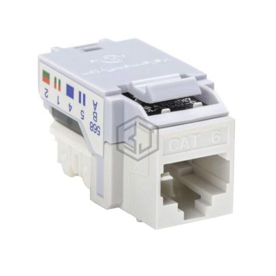 RJ45FC6-W - HellermannTyton - Keystone - Inserts