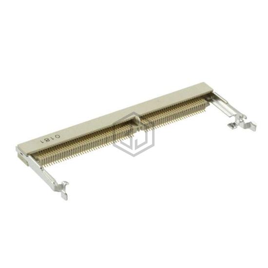 6-390112-1 - TE Connectivity AMP Connectors - Memory Connectors - Inline Module Sockets