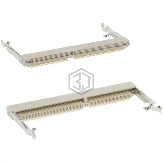 390112-1 - TE Connectivity AMP Connectors - Memory Connectors - Inline Module Sockets