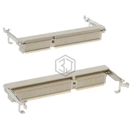 390110-1 - TE Connectivity AMP Connectors - Memory Connectors - Inline Module Sockets