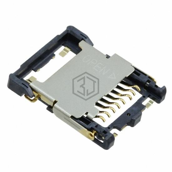 ST1W008S4AR1500 - JAE Electronics - Memory Connectors - PC Card Sockets