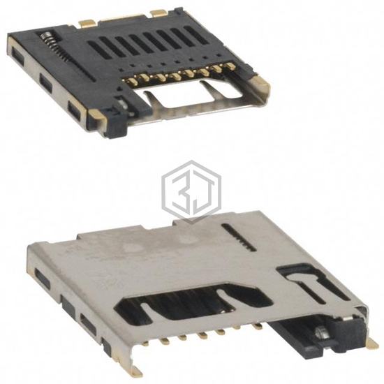 2908-05WB-MG - 3M - Memory Connectors - PC Card Sockets
