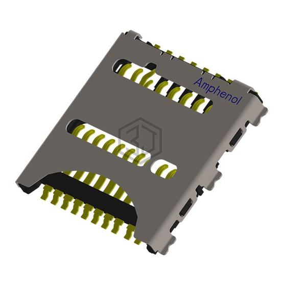 10101704J6#2A - Amphenol ICC (Commercial Products) - Memory Connectors - PC Card Sockets