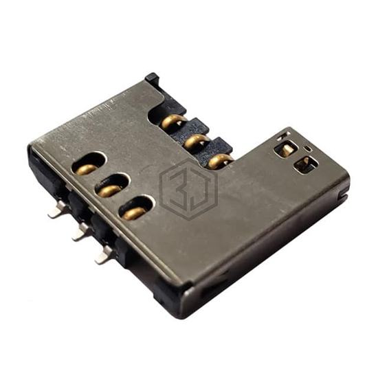 SCC-K-06-SGM-SMT-B-T/R - Adam Tech - Memory Connectors - PC Card Sockets