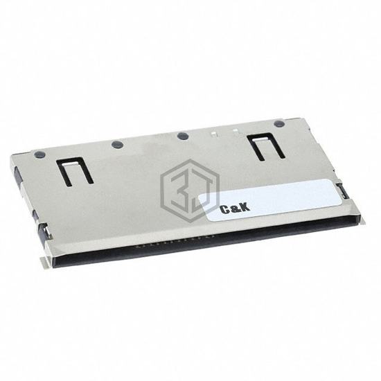 CCM01-2663 LFT T25 - C&K - Memory Connectors - PC Card Sockets