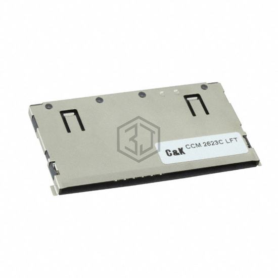 CCM01-2623 LFT T25 AE - C&K - Memory Connectors - PC Card Sockets