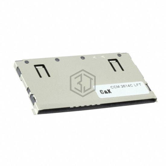 CCM01-2654 LFT T25 - C&K - Memory Connectors - PC Card Sockets
