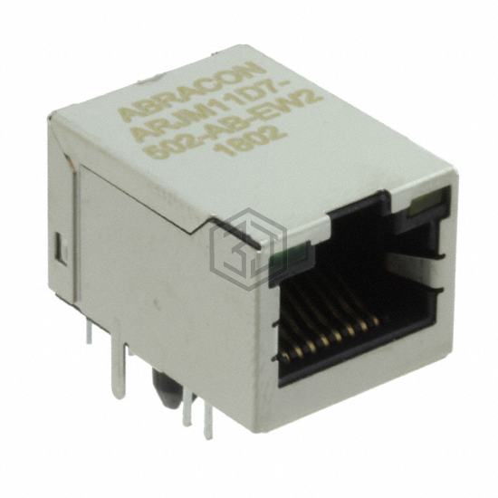 ARJM11D7-502-AB-EW2 - Abracon LLC - Modular Connectors - Jacks With Magnetics