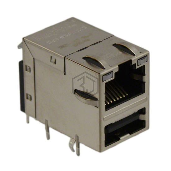 0821-1X1T-36-F - Bel Fuse Inc. - Modular Connectors - Jacks With Magnetics