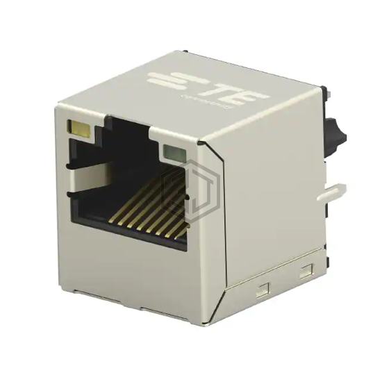2301995-3 - TE Connectivity AMP Connectors - Modular Connectors - Jacks With Magnetics
