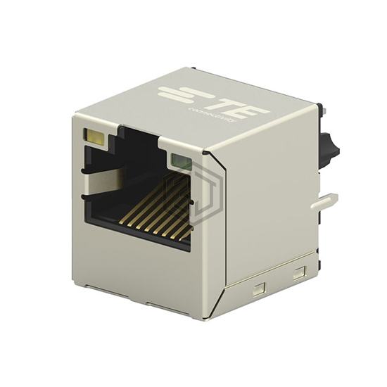 5-2301995-3 - TE Connectivity AMP Connectors - Modular Connectors - Jacks With Magnetics
