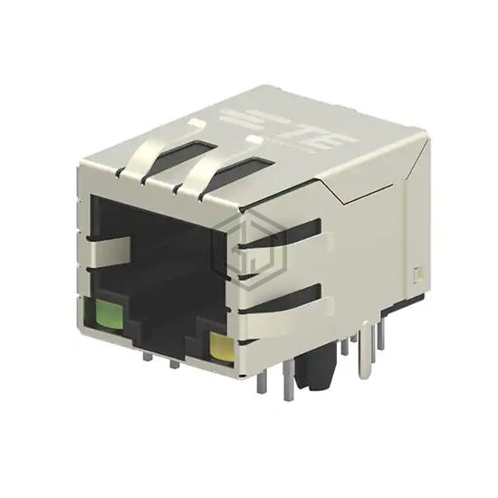 6-2301994-0 - TE Connectivity AMP Connectors - Modular Connectors - Jacks With Magnetics