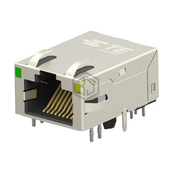 6-2301994-1 - TE Connectivity AMP Connectors - Modular Connectors - Jacks With Magnetics