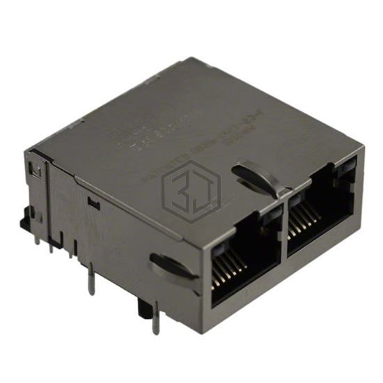 0826-1X2T-23-F - Bel Fuse Inc. - Modular Connectors - Jacks With Magnetics