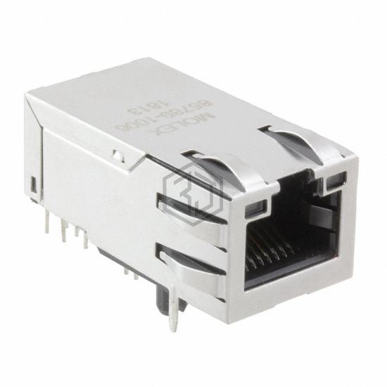 0857891006 - Molex - Modular Connectors - Jacks With Magnetics