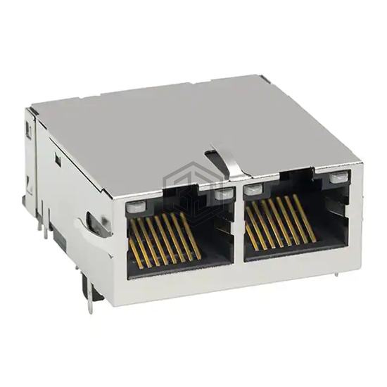 0826-1X2T-HS-F - Bel Fuse Inc. - Modular Connectors - Jacks With Magnetics
