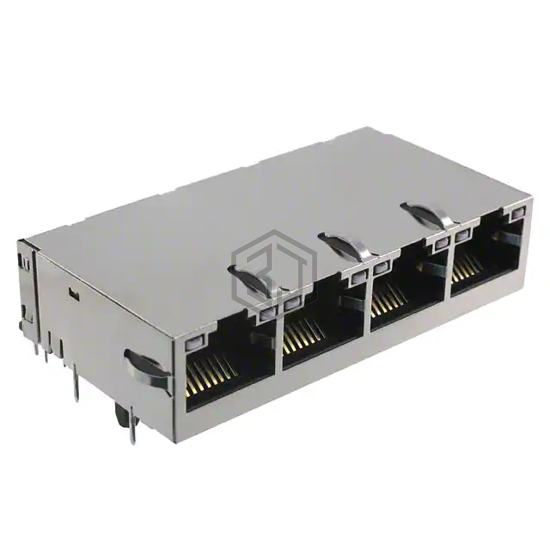 0826-1X4T-23-F - Bel Fuse Inc. - Modular Connectors - Jacks With Magnetics