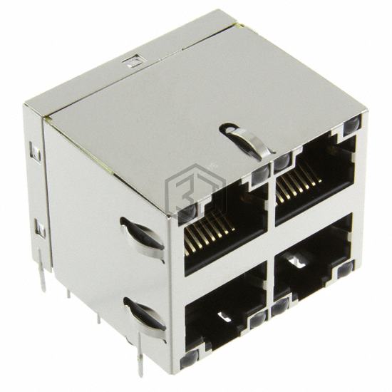 0879-2C2R-54 - Bel Fuse Inc. - Modular Connectors - Jacks With Magnetics