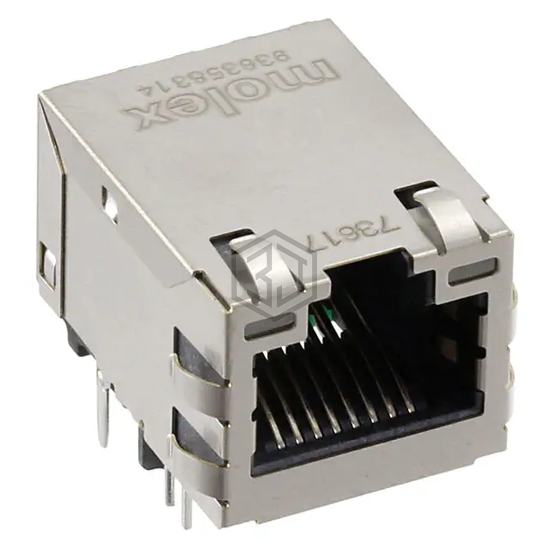 0936358314 - Molex - Modular Connectors - Jacks With Magnetics