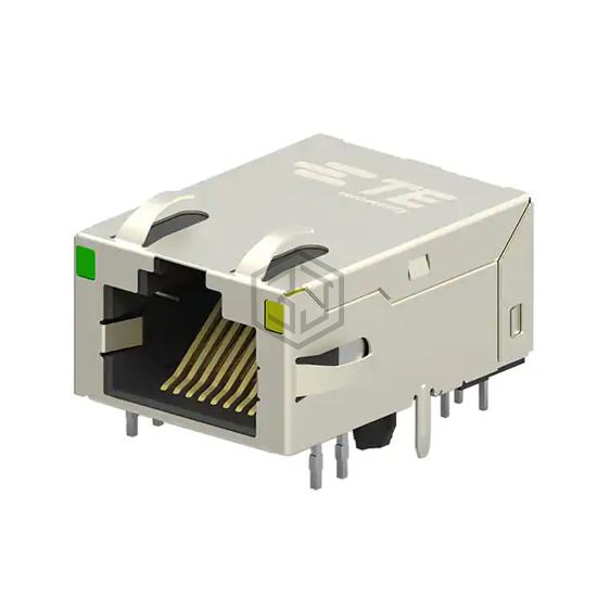 1-2301994-1 - TE Connectivity AMP Connectors - Modular Connectors - Jacks With Magnetics
