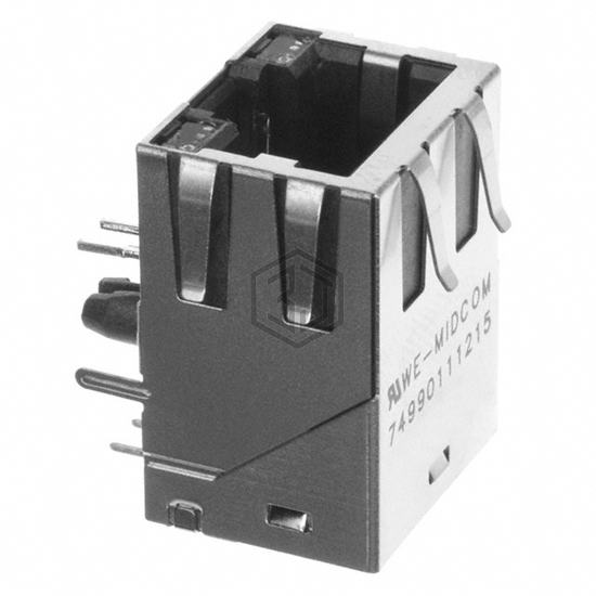 74990111215 - Würth Elektronik - Modular Connectors - Jacks With Magnetics