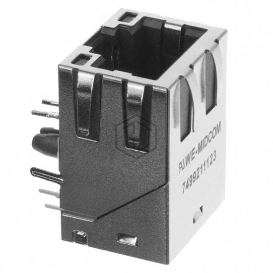 7499211123 - Würth Elektronik - Modular Connectors - Jacks With Magnetics