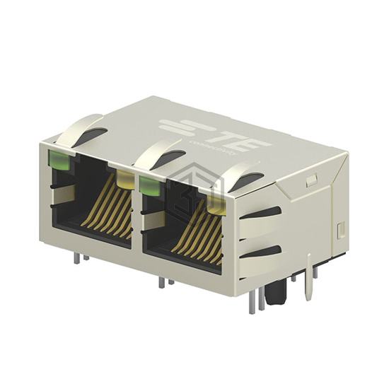 5-2301996-5 - TE Connectivity AMP Connectors - Modular Connectors - Jacks With Magnetics