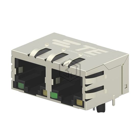 5-2301996-8 - TE Connectivity AMP Connectors - Modular Connectors - Jacks With Magnetics