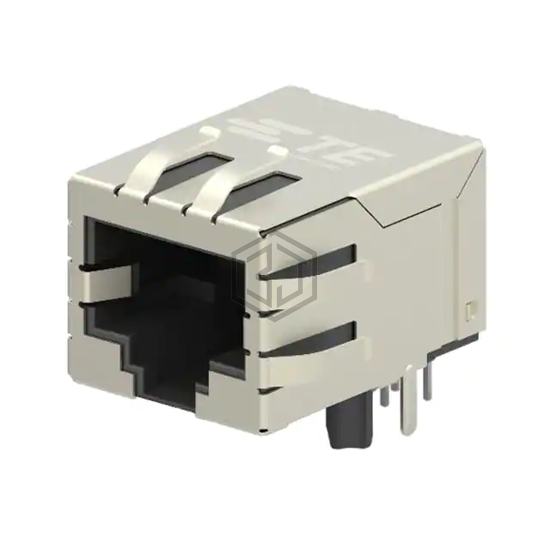 2301994-4 - TE Connectivity AMP Connectors - Modular Connectors - Jacks With Magnetics