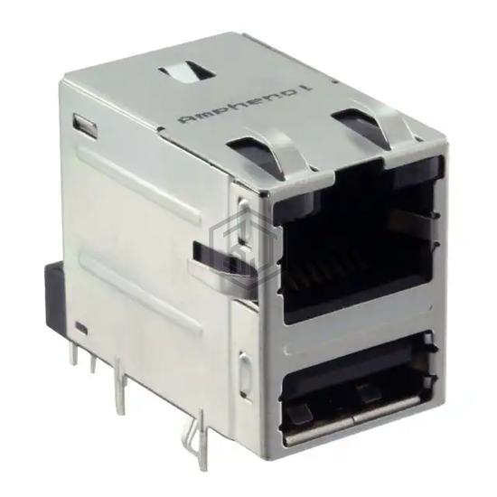 RJMG233022610ER - Amphenol ICC (Commercial Products) - Modular Connectors - Jacks With Magnetics