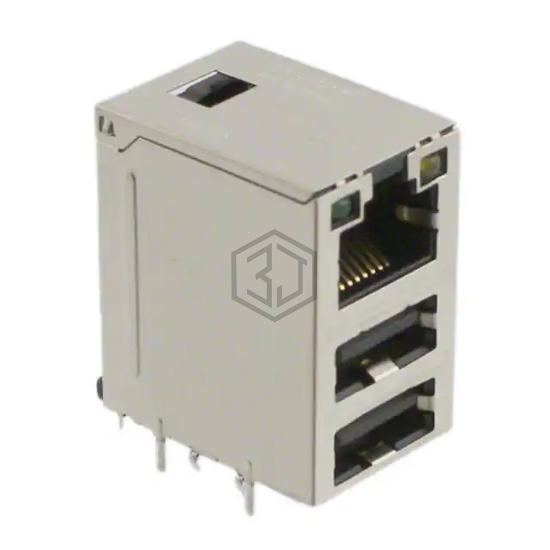 C893-1AX1-E1 - Bel Fuse Inc. - Modular Connectors - Jacks With Magnetics