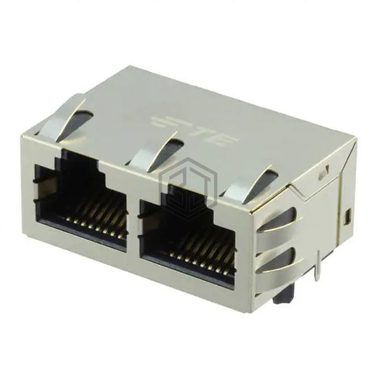 2301996-1 - TE Connectivity AMP Connectors - Modular Connectors - Jacks With Magnetics